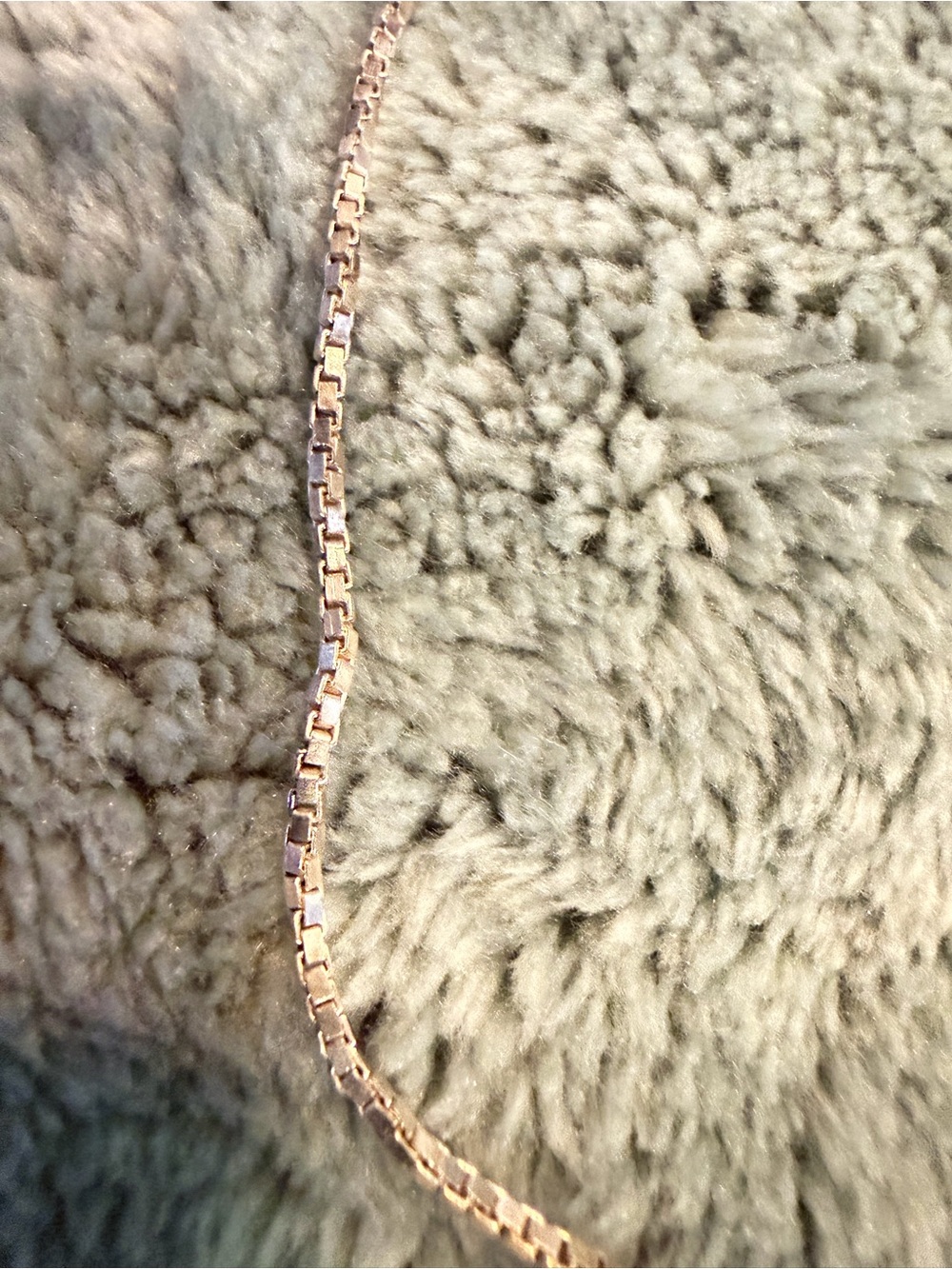 Vintage SU Italy 925 Sterling Silver 24" Box Chain Necklace - 5.74g - Picture 5 of 7